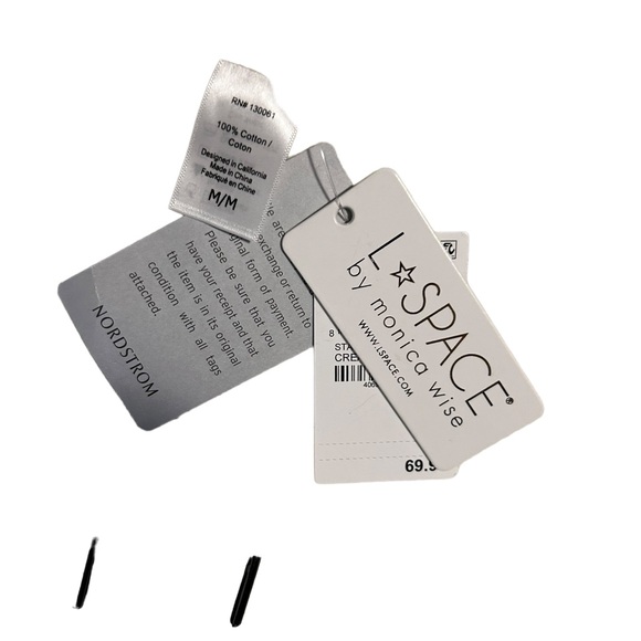 NWT Nordstrom Cream Romper - Picture 3 of 4